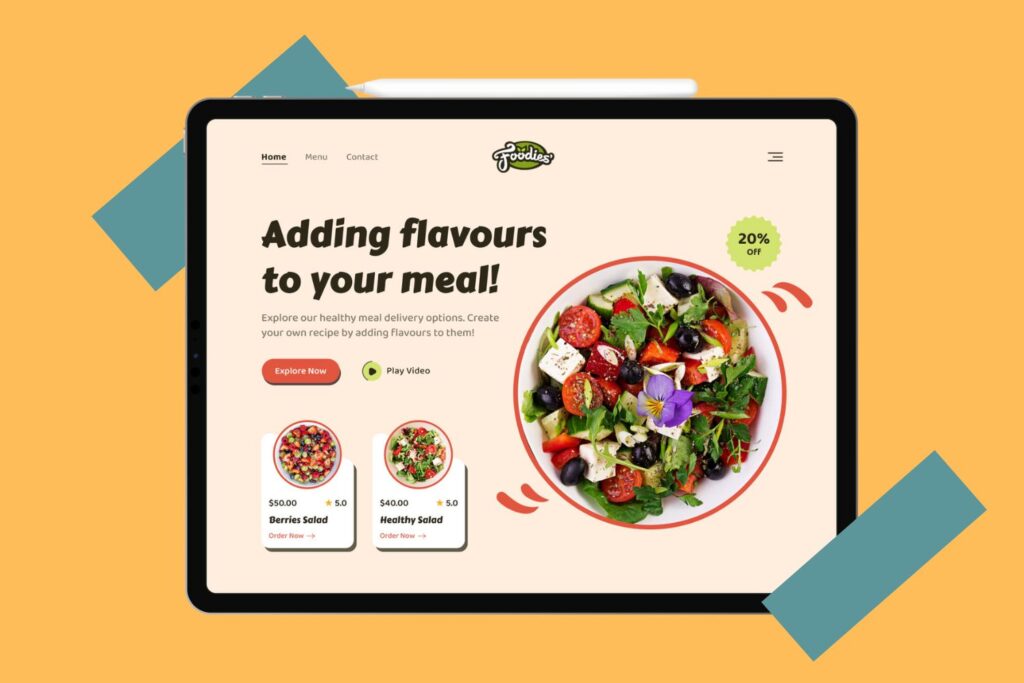 UX RESTAURANT IPAD